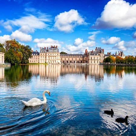 Apartament Duplex Charm Fontainebleau Zewnętrze zdjęcie